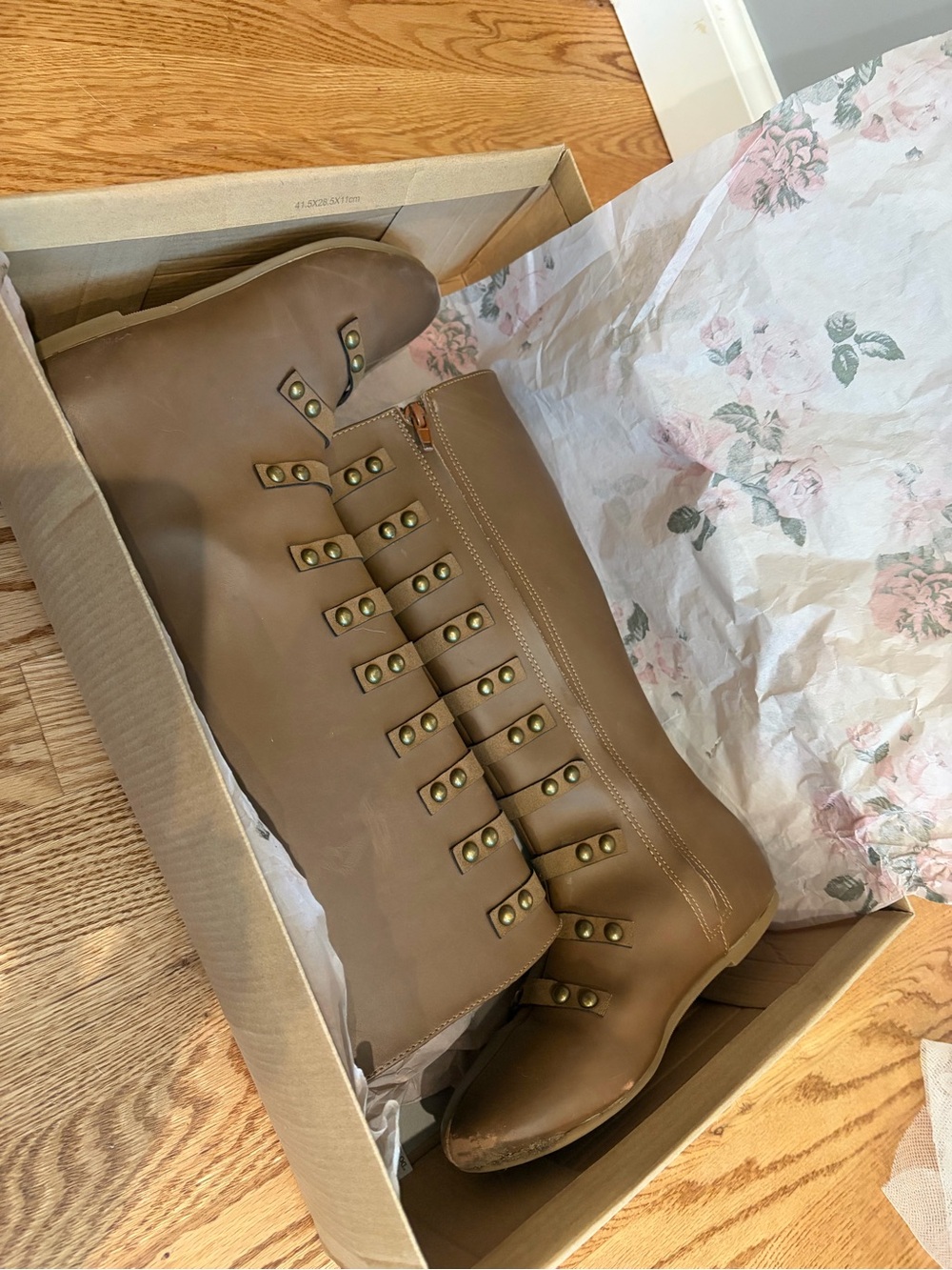 Joyfolie Freya Military Boots leather